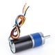 thumbnail image 1 of Motor de CC sin escobillas, piezas mecánicas, engranaje de metal, 36 mm, alta torsión, bajo nivel de ruido, resistente al desgaste, 12 V (120 RPM), 1 of 10