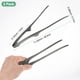 thumbnail image 3 of Uxcell 3 Pcs Pinzas para BBQ Coreanas y Japonesas 11.2" Acero Inoxidable 430 Negro, 3 of 6