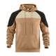 thumbnail image 4 of Sudadera con capucha para hombre, combina colores, informal, holgada, de manga larga, con bolsillo, blusa de poliéster, 4 of 7