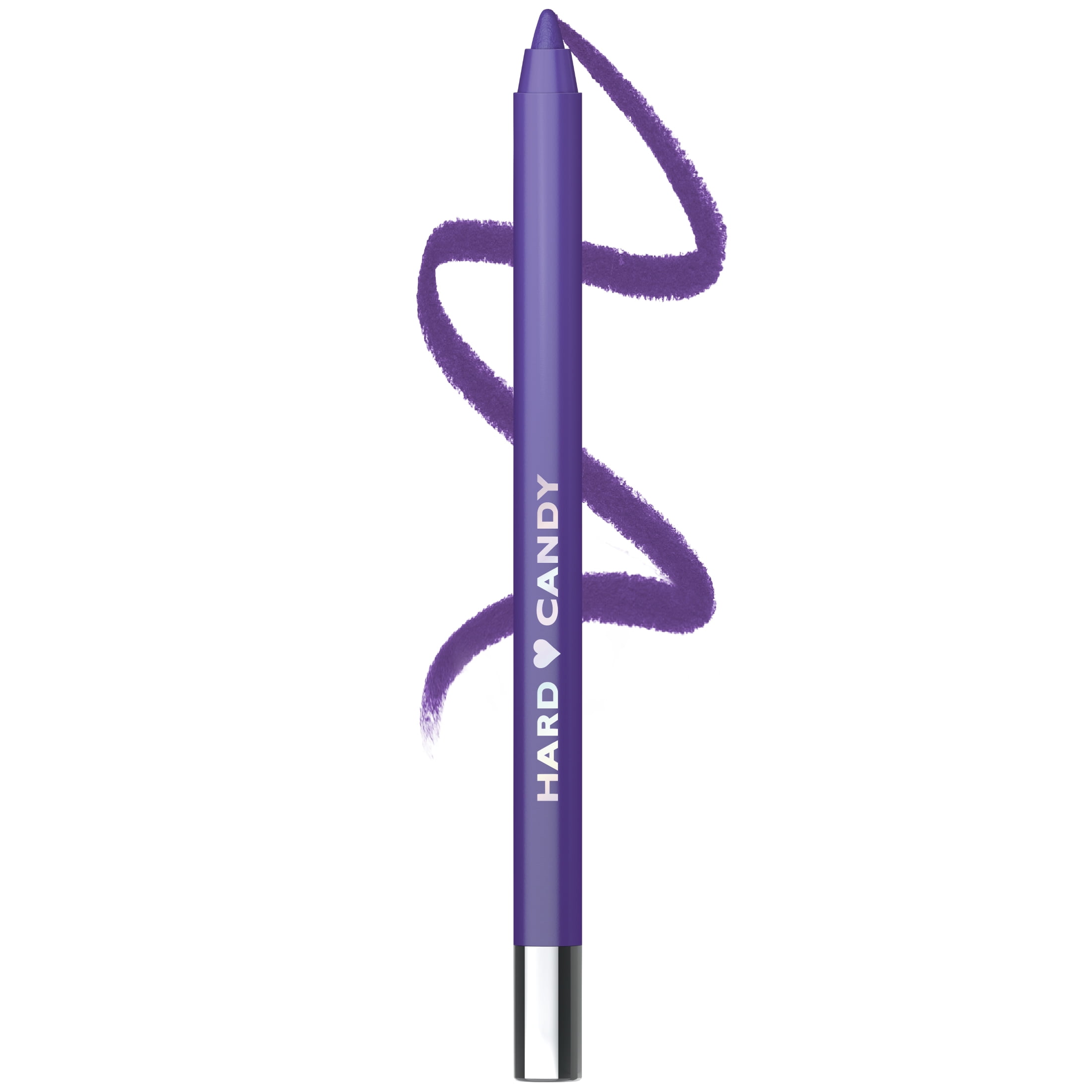 Hard Candy Party Lines Gel Eyeliner, Pencil Liner, 12HR Waterline Safe, Twisted Grape, Matte Purple