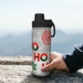 thumbnail image 7 of Pofeuu Cute Santa Print 18oz Sports Insulated Kettle Stainless Steel Vacuum Water Bottle Leakproof Sport Flask, 7 of 7