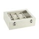 thumbnail image 2 of Estuche de viaje para relojes, organizador de joyas, soporte para pulseras, multifuncional, resistente, para hombres y mujeres, ideal para el Día de Beige, 2 of 8