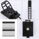 thumbnail image 3 of UPGRATOR 25Ud Sujetacables Adhesivos Ajustables En Negro Para Gestión Flexible De Cables En Casa, 3 of 8