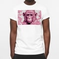 thumbnail image 3 of Pink Monkey Premium 100% Cotton White T-Shirt | Classic Fit | Breathable Summer Essential| Soft & Comfortable Fabric | Lightweight & Durable | Variety of Sizes & Colors Available, 3 of 5