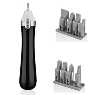 USB Reciprocating Sander Pen - Mini Detail Sander With 8 Heads & 3 Speed Adjustable