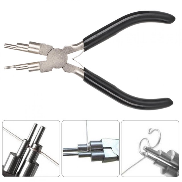 YLSHRF Durable Convenient Portable Practical Small Size Hand-Made Tools, Strong Snap Ring , For Hand-Made Jewelry Watch Repair Home Repair For Metal Smelting