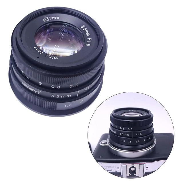 Lente de cámara APSC perfecl 35 mm F/1.6 para G6 G7 G9 G85 GF6 GF8 GM1 GX8 GH1 GH2 GH3 GH4 GH5