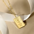 thumbnail image 5 of Ross-Simons Italian 24kt Yellow Gold Fleur-De-Lis 5-Gram Ingot Pendant Necklace With 14kt Gold Frame, Women's, Adult, 5 of 6