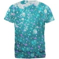 thumbnail image 2 of Mermaids Pearls and Starfish Pattern All Over Mens T Shirt Multi LG, 2 of 2