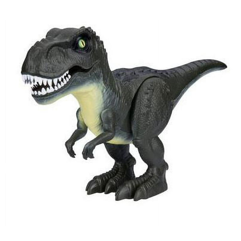 Robo Alive Attacking T Rex Dinosaur Battery Powered Robotic Toy by ZURU Color may vary