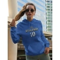 thumbnail image 2 of Just Be Royal Stronger Hoodie Women -Image by Shutterstock, Female 5X-Large, 2 of 4