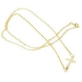 thumbnail image 1 of Gold Cross Charm Bikini Belly Waist Lower Back Link Body Chain, 1 of 6