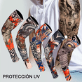 thumbnail image 2 of Mangas Protectoras de Sol diseño de Tatuaje 8 Piezas Lab.G  Mangas Protectoras Solares, 2 of 4