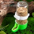 thumbnail image 6 of Anuirheih Automatic Bird Feeder Bird Waterer and Feeder Parakeet Hanging Food Dispenser Bird Cage Accessories for Birds(4.3×5.8×2.5inch), 6 of 8