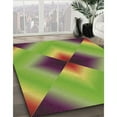 thumbnail image 3 of Ahgly Company Machine Washable Indoor Rectangle Transitional Pistachio Green Area Rugs, 5' x 7', 3 of 7