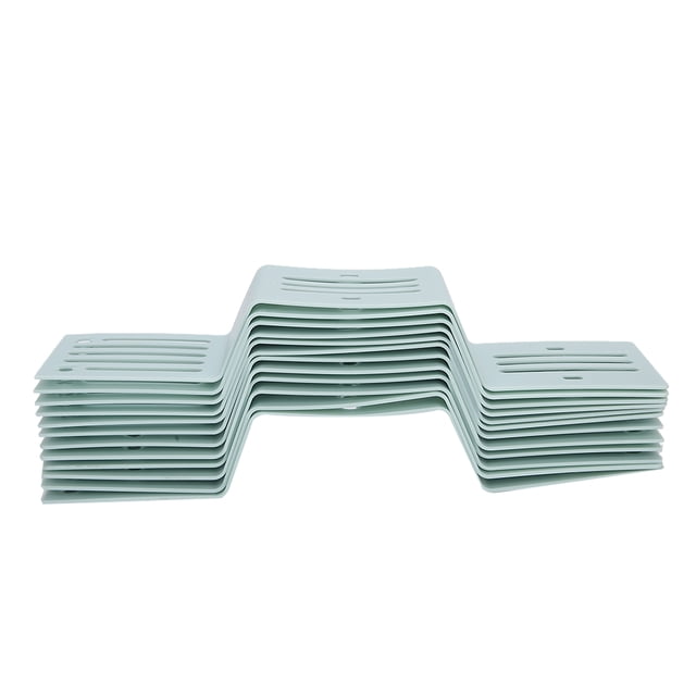 12 estantes divisores de cajones para almacenamiento doméstico, organizador de ropa interior, tablero para cajones, color azul claro