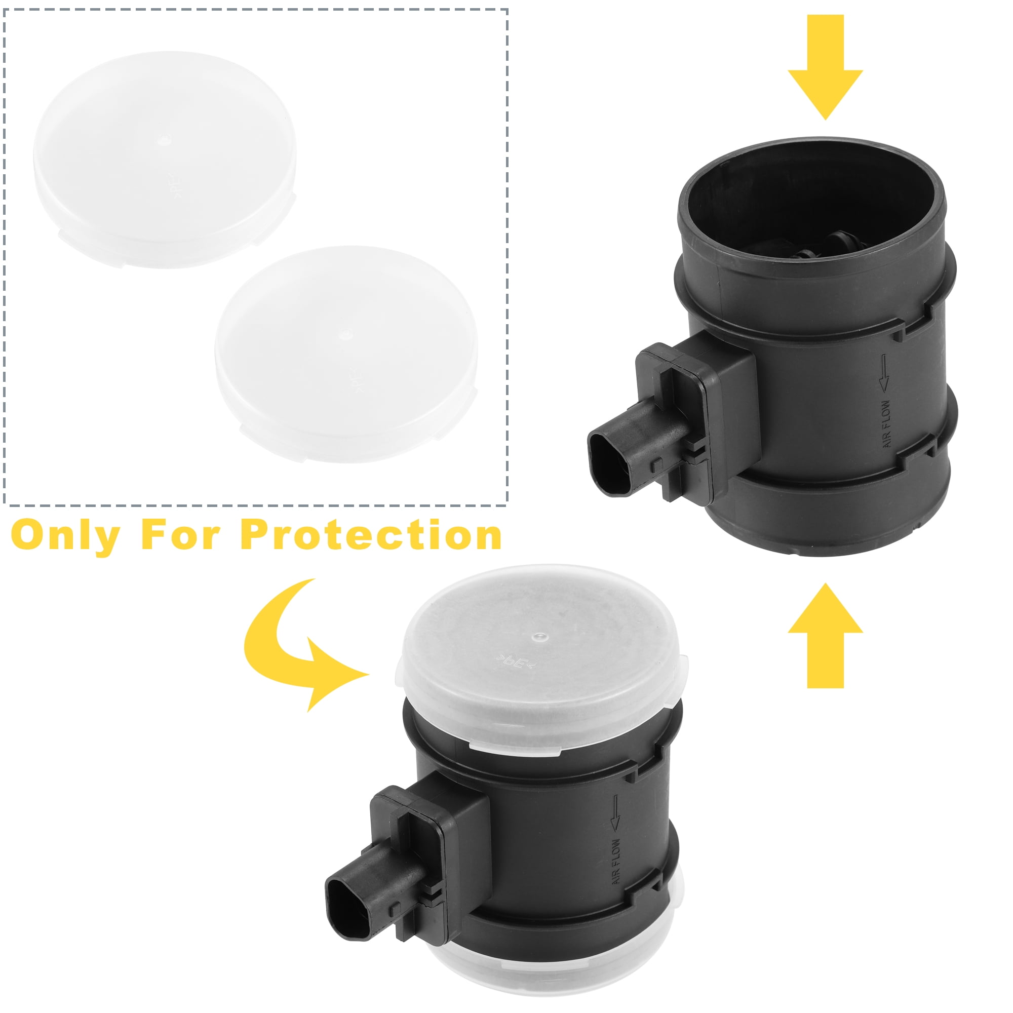 Unique Bargains 0280218421 Car Mass Air Flow Sensor Meter MAF Sensor Airflow Replacement for Chevrolet Aveo 2009-2011
