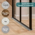 Kyoffiie Under Door Draft Stopper Adjustable Window Breeze Blocker