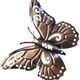 thumbnail image 5 of Carillones de mariposa colgantes al de tono carillones de animales para el pasillo del porche exterior Cola, 5 of 8