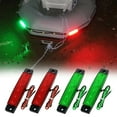 thumbnail image 4 of 8Pcs Red Green Boat Navigation LED Lights Stern Lights Boats Starboard Light 12V, 4 of 8