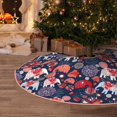 thumbnail image 5 of Sikiie Elephants Christmas Tree Skirt, Christmas Tree Decorations, Christmas Decor, Tree Mat Decoration(30-48IN)-48", 5 of 6