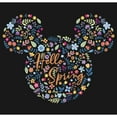 thumbnail image 2 of Girl's Mickey & Friends Mickey and Friends Hello Spring  Graphic Tee Black X Large, 2 of 4