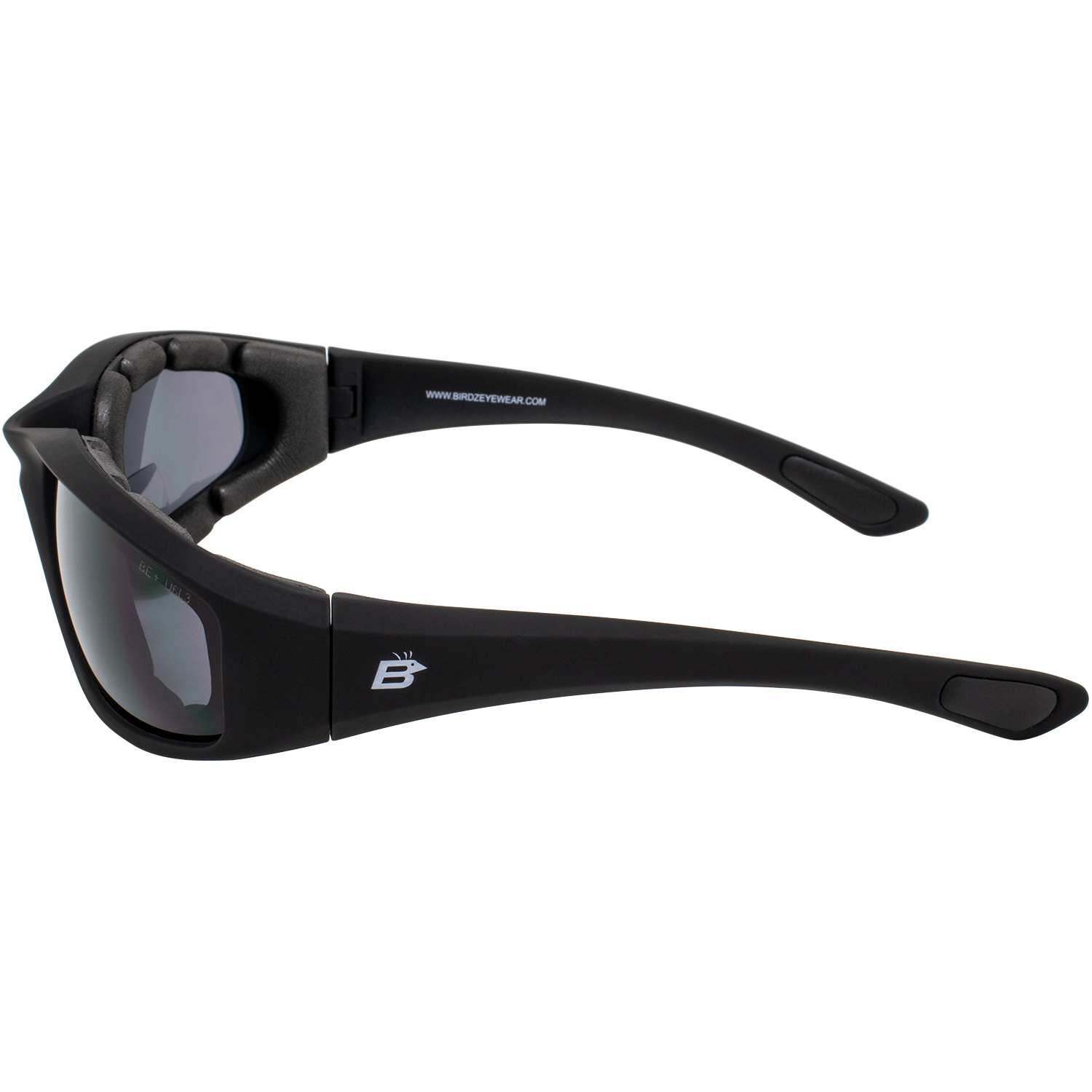 2 Pairs of Birdz Oriole Bifocal Safety Sunglasses Black Frames 2.0X with Smoke & Yellow Lenses - image 3 of 8
