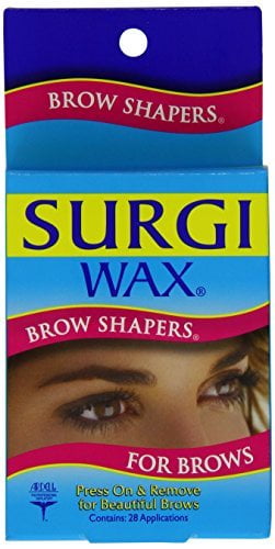 Surgi-Wax Brow Shapers For Brows, 28 Strips by Surgiwax