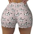 thumbnail image 2 of Picia Dachshund Dog Puppy Printed Workout Shorts for Women Seamless Scrunch Butt Lifting High Waisted Yoga Gym Booty Running Moisture-wicking Short Pants-Large, 2 of 9