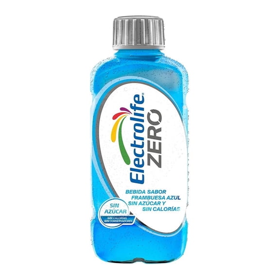 Bebida hidratante Electrolife Zero frambuesa azul 625 ml
