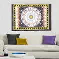thumbnail image 3 of Multicolor Hippie Mandala Tapestry Poster Multi-styles Indian Wall Hanging Hippie Poster Bedspread Throw, 40x30 inches, 3 of 4