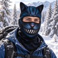 thumbnail image 5 of FUZHIQ Balaclava Ski Mask for Men Women 3D Animal Funny Print Head Cover Face Mask for Motorcycle Helmets,Dirt Bike Accessories Neck Gaiter,Bandanas, 5 of 7