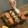 thumbnail image 1 of chock 1pc  Sushi Maker Mold  Rectangle Rice Ball Mold  Nigiri Mould  Non Stick Press Scoop Bento  Plastic Sushi Mold  Sushi Making Tool  Baking Tools  Kitchen Accessaries, 1 of 5