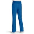 thumbnail image 2 of Barco One Womens 5206 Flare Leg Knit Waist Pant-Royal Blue-M Petite, 2 of 2