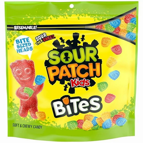 SOUR PATCH KIDS Bites Soft & Chewy Candy, 12 oz