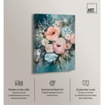 thumbnail image 2 of Pastel Bloom in Pink I Canvas Print Floral Wall Decor by Art Remedy, Gallery Wrapped, 16 x 24, 2 of 7