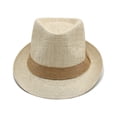 thumbnail image 4 of IVEYRTF Men's Summer Cowboy Hat Embossed with Wide Brim Breathable Lightweight for Beach Outdoor Activities Sun Hat, 4 of 6