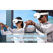 Head Strap for Meta Quest 3 - Comfortable Memory Foam Padding, Elite Strap Replacement for Meta Quest 3, Lightweight Adjustable VR Head Strap for Enhanced Gaming Experience