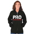 thumbnail image 4 of Funny Professional Procrastinator Zip Up Hoodie Men's Women's Brisco Brands S, 4 of 6