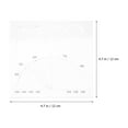 thumbnail image 4 of HOKARUA Quilting Ruler Acrylic Semicircle Patchwork Quilt Ruler DIY Craft Sewing Supply, 4 of 7