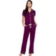 thumbnail image 1 of Womens Pajama Sets - Notch Collar Pajama Top and Pajama Pants PJ Set - Pajamas for Women Logo, 1 of 4