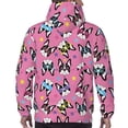 thumbnail image 5 of Hoodies for Men - Colorful cute french bulldog Long Sleeve Comfrt Men'S Fashion Hoodies & Sweatshirts, Sweatshirts for Men Hoodies Pullover Clothing Clothes with Pouch, 5 of 7