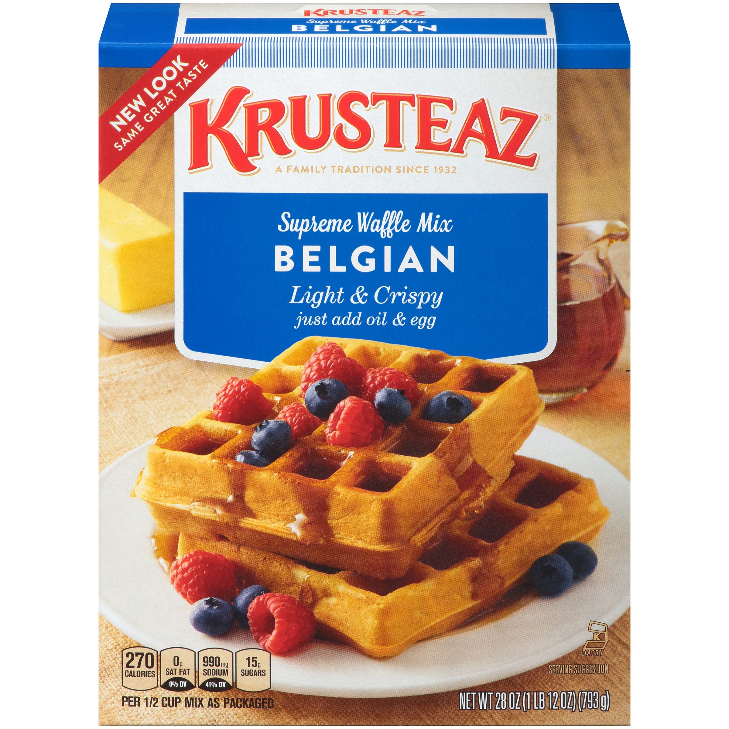 krusteaz cornbread waffles
