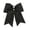 BLACK, variant on Augusta sportswear Women's Cheer Hair Bow - 6701