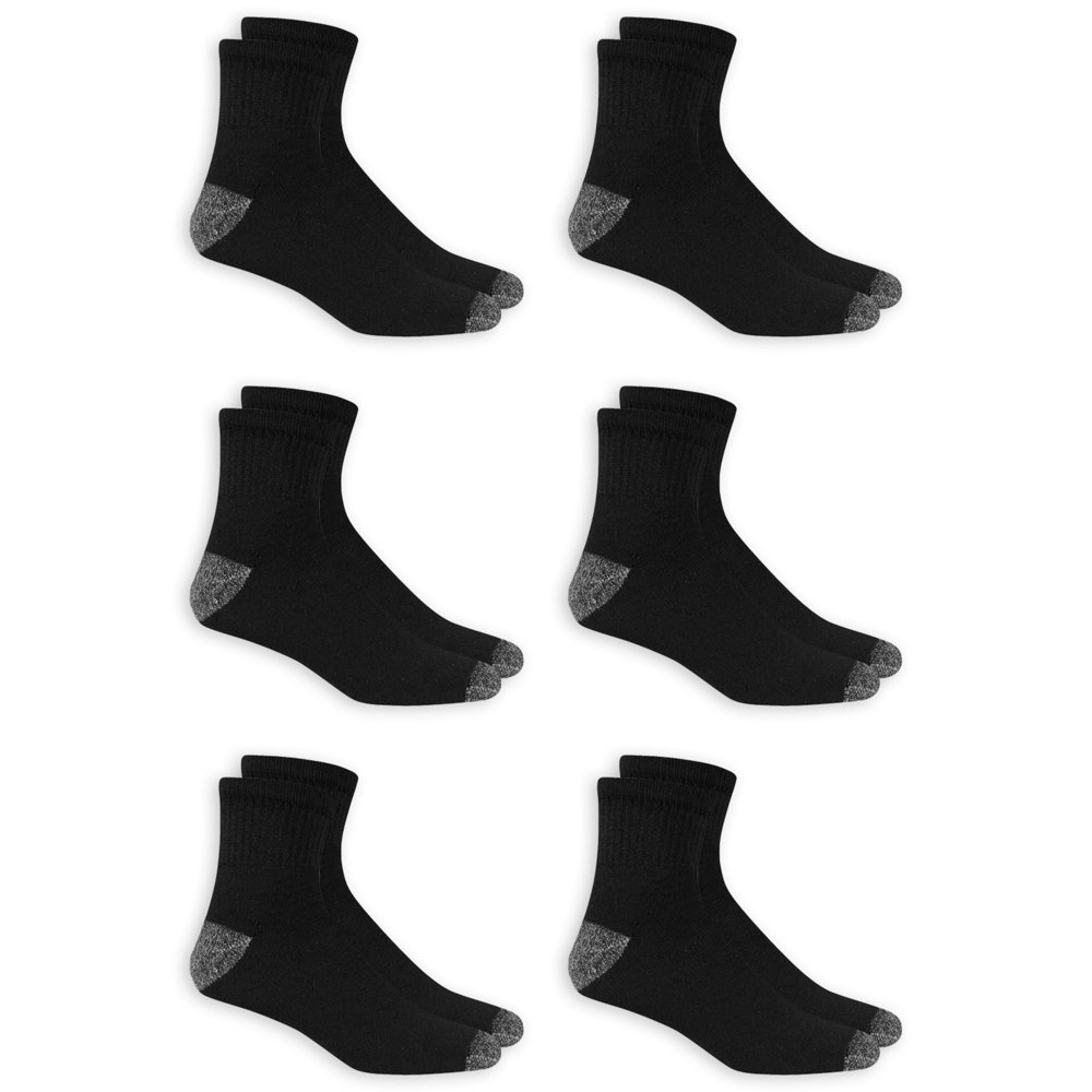 Athletic Works Men's Ankle Socks 6Pack