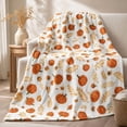thumbnail image 3 of Luoshdecor Fall Pumpkin Plush Blanket, Thanksgiving Decorations Farmhouse Style for Harvest Party,Seasonal Gift and Home Decor 39x27.6Inch, 3 of 7