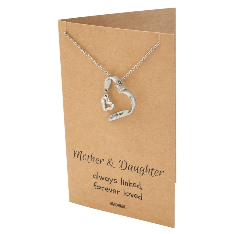 Mother Daughter Necklace, Mother Daughter Jewelry, Always Linked