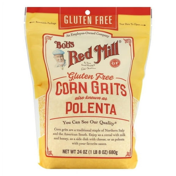 Bob's Red Mill Gluten Free Corn Grits, 24 Oz, 4 Pack
