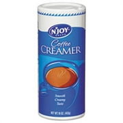 N`Joy 827783 Non-Dairy Coffee Creamer, 16 oz Canister, 8 per Carton