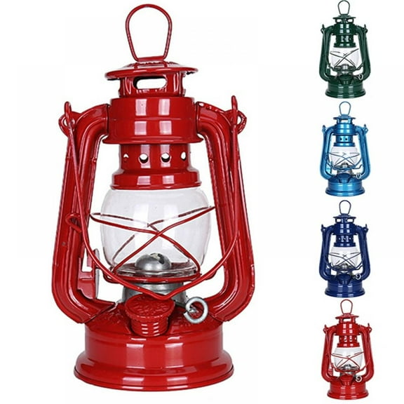 Blizzard Hurricane Oil Lamp Burning Lantern Vintage Kerosene Lamp Iron Lantern Oil Lamp Decoration